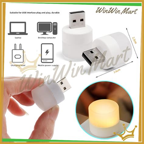 Jual Lampu Tidur Mini Portable Travel Lampu Baca Kecil Portable Usb