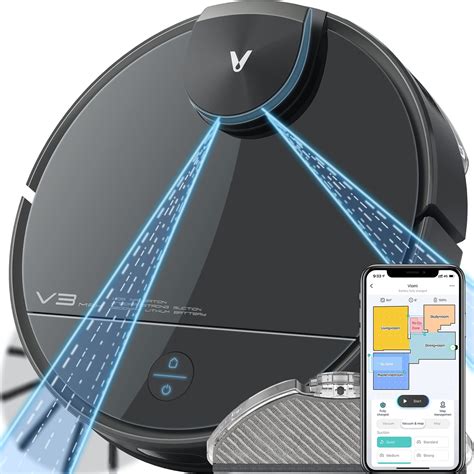 Viomi V Max Robot Vacuum And Mop Combo With Smart Mapping Technology