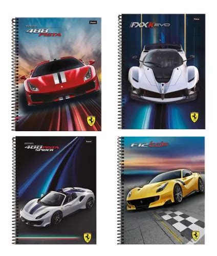 Cuaderno De La Universidad Ferrari P Ster De Foroni Tema