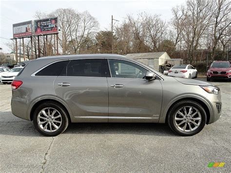 Titanium Silver 2017 Kia Sorento Sxl V6 Awd Exterior Photo 118888408