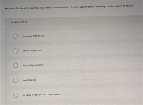 Solved Sources of noise affect all the links in the | Chegg.com