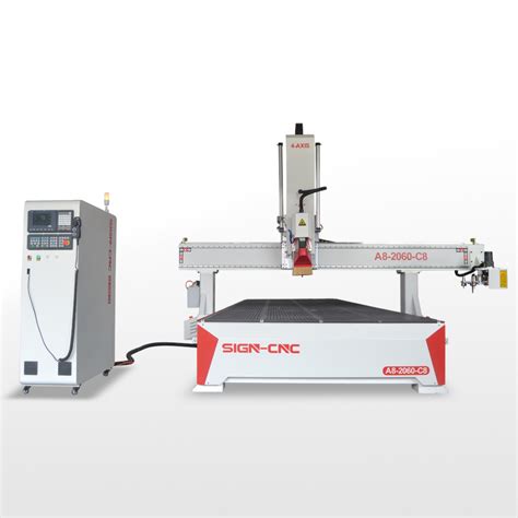 4 Axis CNC Router Machine Carousel Tool Changer A8 2060 Size Wood