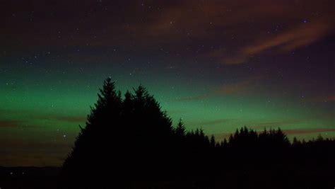 Icy Sky At Night Northern Lights A Fine Display Of North Flickr