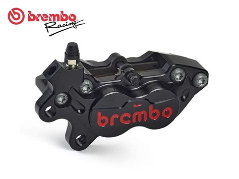 Brembo Racing Black With Red Logo Front Axial Left Brake