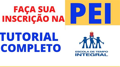 Inscreva Se Na Pei Credenciamento Pei Programa De Ensino Integral