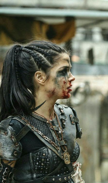 Octavia Blake The 100 Viking Hair Viking Braids Warrior Woman