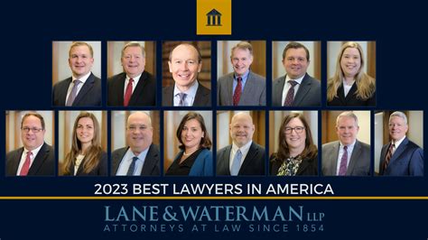 Lane Waterman Attorneys Recognized In Best Lawyers In America