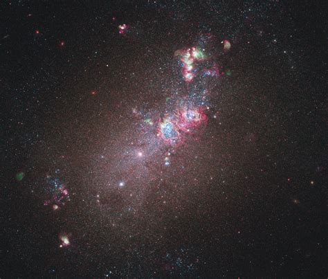 Dwarf Irregular Galaxy Ngc 4214 Imaged By Hubble Wfc3 Hubblesite