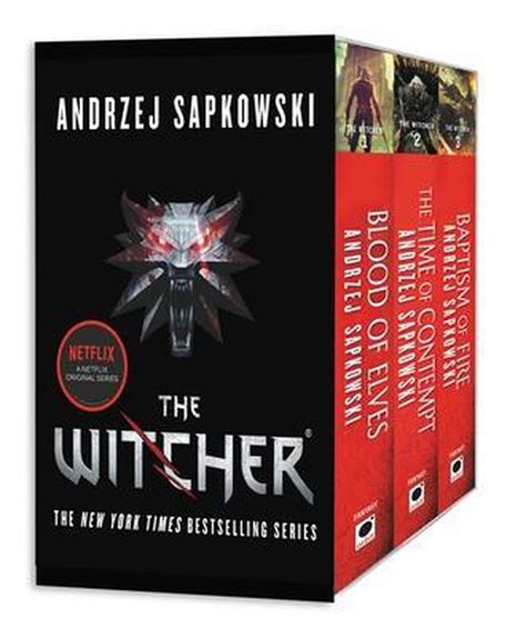 The Witcher Boxed Set Andrzej Sapkowski 9780316438971 Boeken