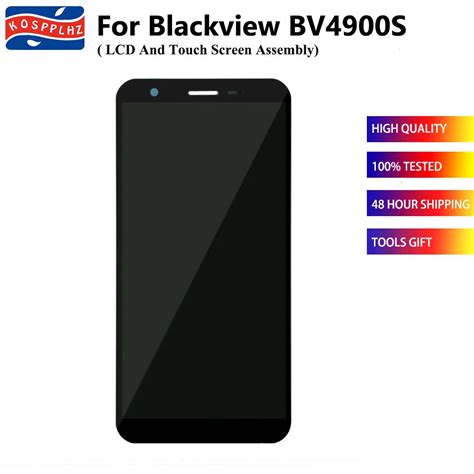 Inch For Blackview Bv S Lcd Display Screen Front Touch Glass