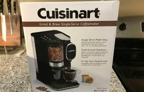 Cuisinart Grind Brew Single Serve Coffeemaker Review Small Brewer