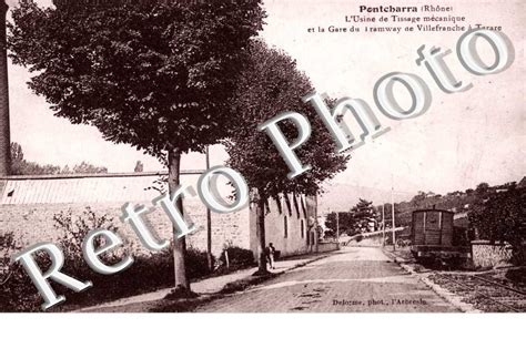 Image Village L Usine De Tissage Mecanique Et La Gare Du Tramway De