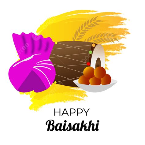 Happy Baisakhi Vector Art Png Happy Baisakhi Png Baisakhi Happy