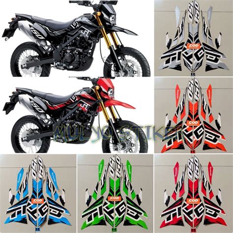 Striping STICKER LIS LES Pole Kawasaki D Tracker Dtracker 2020 2021