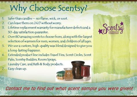 Why Choose Scentsy Scentsy Scentsy Consultant Scents