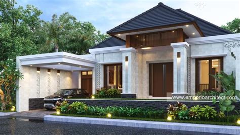 House Design Villa Bali Tropical Style Floors