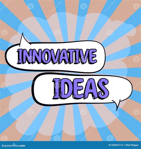 Texto Que Muestra Ideas Innovadoras Inspiradoras Conceptos De