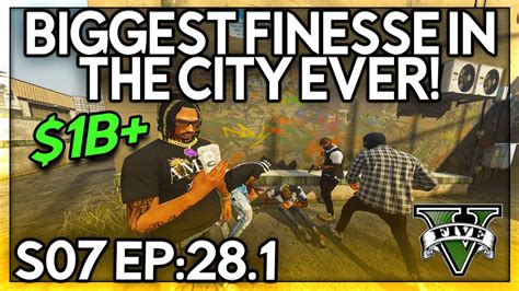 S7EP28 1 Biggest Finesse In The City EVER GTA RP Grizzley World