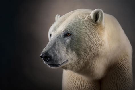 Close Up Of A Polar Bears Face 23045285 Stock Photo At Vecteezy