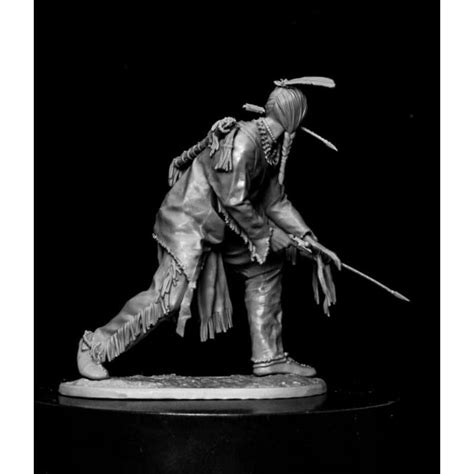 Figurine De Guerrier Blackfoot Mm Altores Studio R Sine Maquettes