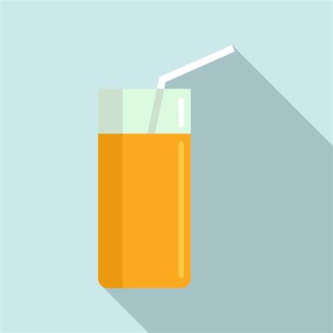 Premium Vector Raw Orange Juice Icon Flat Illustration Of Raw Orange Juice Vector Icon For Web