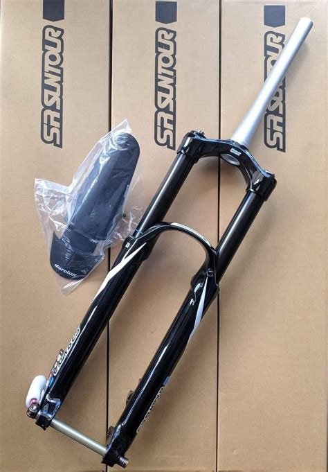 SR SUNTOUR DUROLUX AND AURON ENDURO MTB AIR FORK 27 5 TAPERED TA BOOST