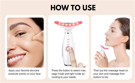 Neck Face Massager Face Sculpting Tool 3 In 1 Multifunctional Facial Massager For Skin Care At