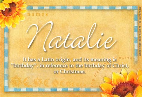 Natalie Name Meaning Natalie Name Origin Name Natalie Meaning Of