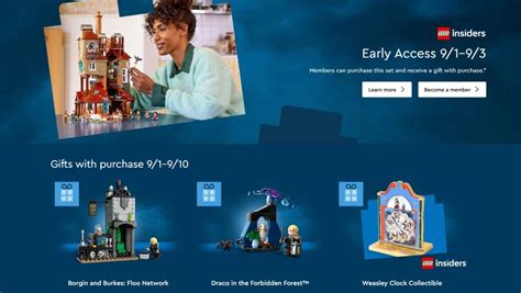 Lego September Promotions Gwp Revealed Back To Hogwarts Harry