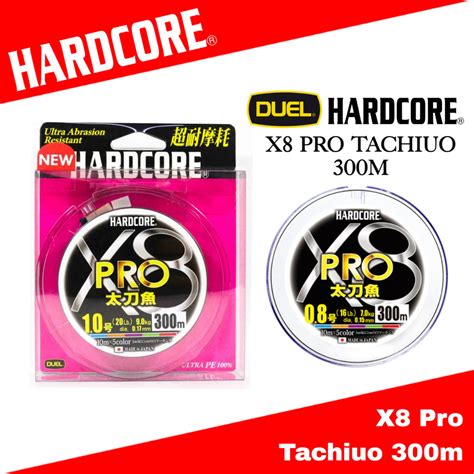 Jual Yo Zuri Duel Hardcore PE Line X8 Pro Tachiuo 300m Shopee Indonesia