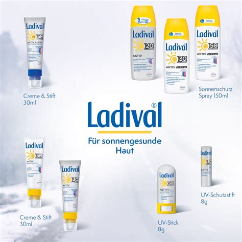 Ladival® Aktiv Alpin Sonnencreme LSF50+ - shop-apotheke.ch