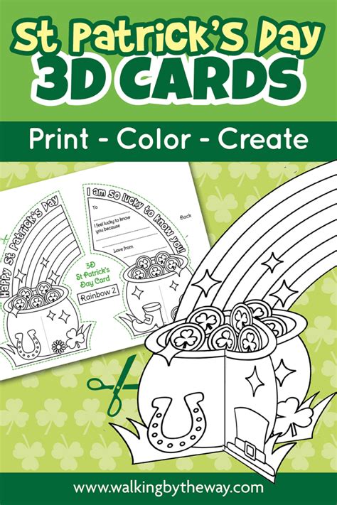 Free Printable St Patricks Day Card For Kids Walking By The Way