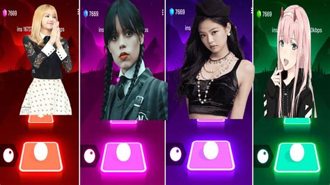 Wednesday Addams Bloody Mary Vs Blackpink Jisoo Flower Vs Lisa Money