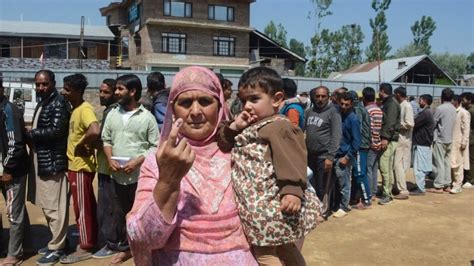 Jandk Polls 2024 Voting Across 26 Constituencies Underway Ex Cm Omar