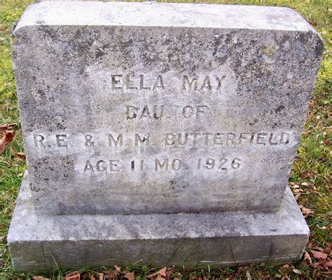 Ella Mae Butterfield 1926 1926 Mémorial Find a Grave