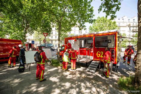 PompiersParis On Twitter Intervention Aujourdhui Vers 15h30