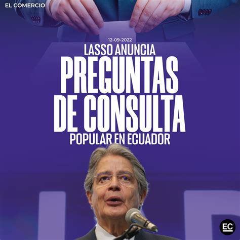 El Comercio on Twitter ATENCIÓN El presidente Guillermo Lasso