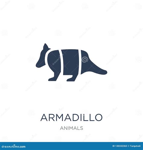 Armadillo Icon. Trendy Armadillo Logo Concept On White Background From ...