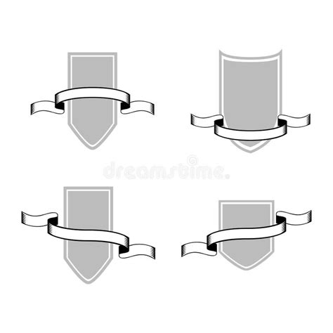 isolated heraldry shield stock illustration illustration  classic