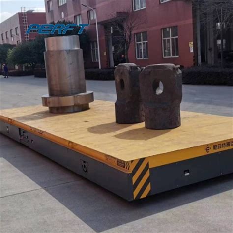 China Customized AGV Transfer Cart For Handling Heavy Material 50t