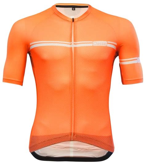 Classic Cycling Ice Jersey - Orange