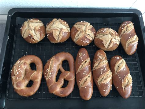 Laugen Vollkornbrezel Einfach Backen Marcel Paa