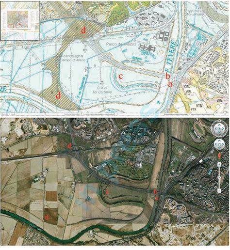 In Alto Stralcio Della Carta Geologica D Italia In Scala