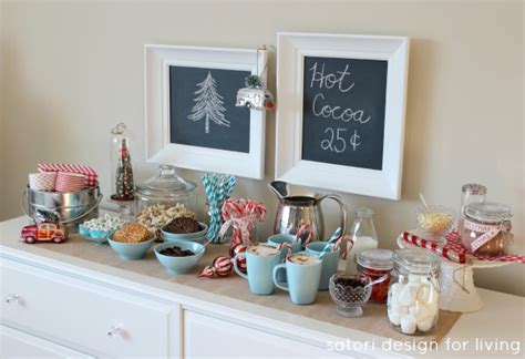 Sunny Simple Life: Hot Cocoa Station Ideas