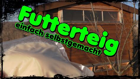 Futterteig Rezept F R Bienen F R Not Und Reizf Tterung Youtube