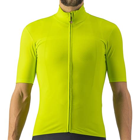 Castelli Maillot Manches Courtes Homme Pro Thermal Mid Electric