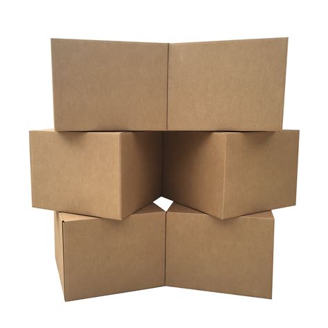 Uboxes 6 Large Corrugated Moving Boxes 20 X 20 X 15