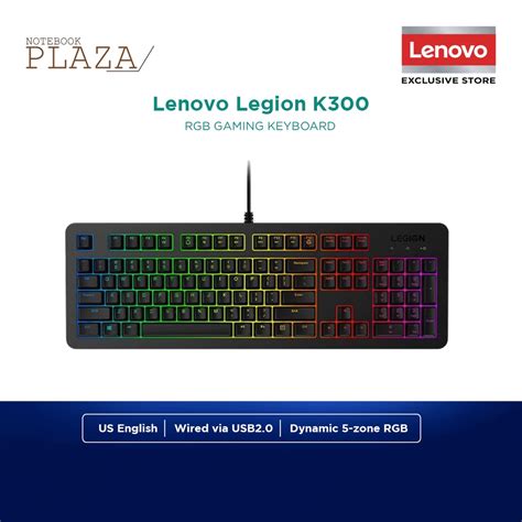 Lenovo Legion K300 RGB Gaming Keyboard Shopee Malaysia