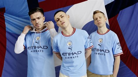 Manchester City Reveal New Home Kit For 2022 23 Campaign LiveScore