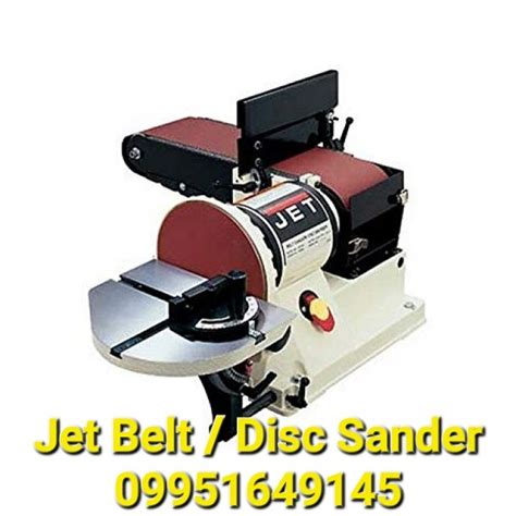 Jet Belt Disc Sander Commercial Industrial Industrial Equipment